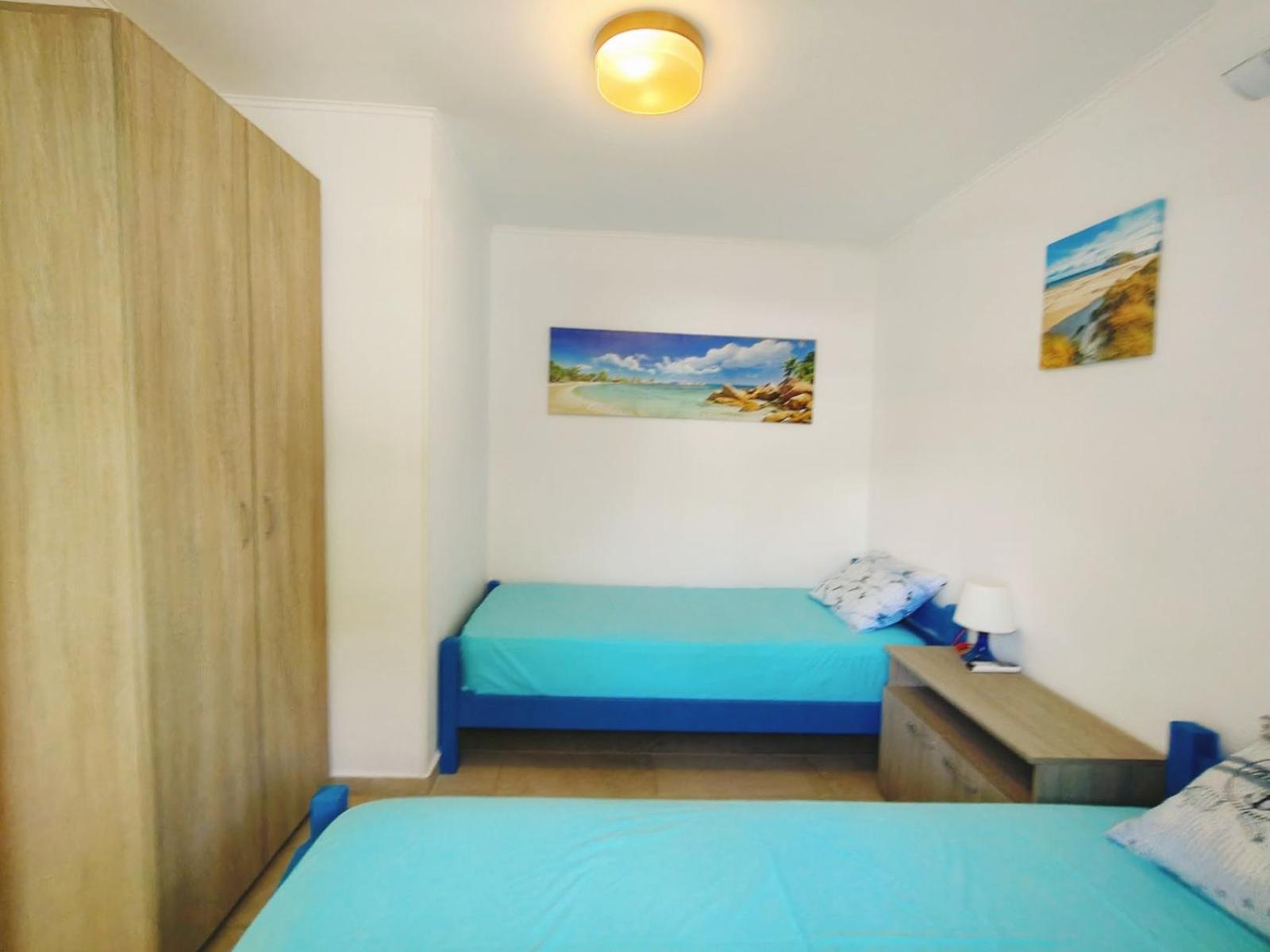 Villa Blue House Nea Kallikrateia Esterno foto