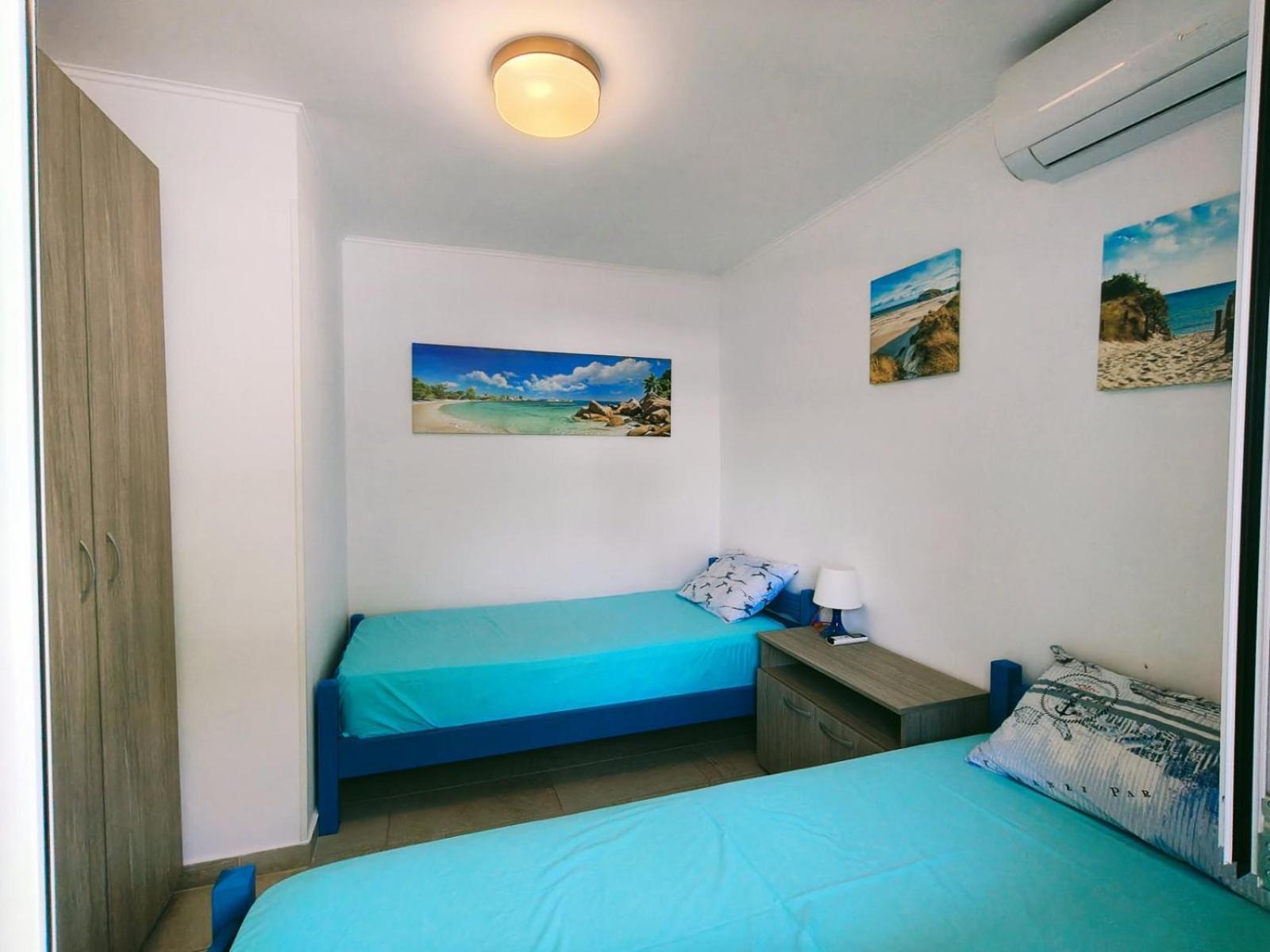 Villa Blue House Nea Kallikrateia Esterno foto